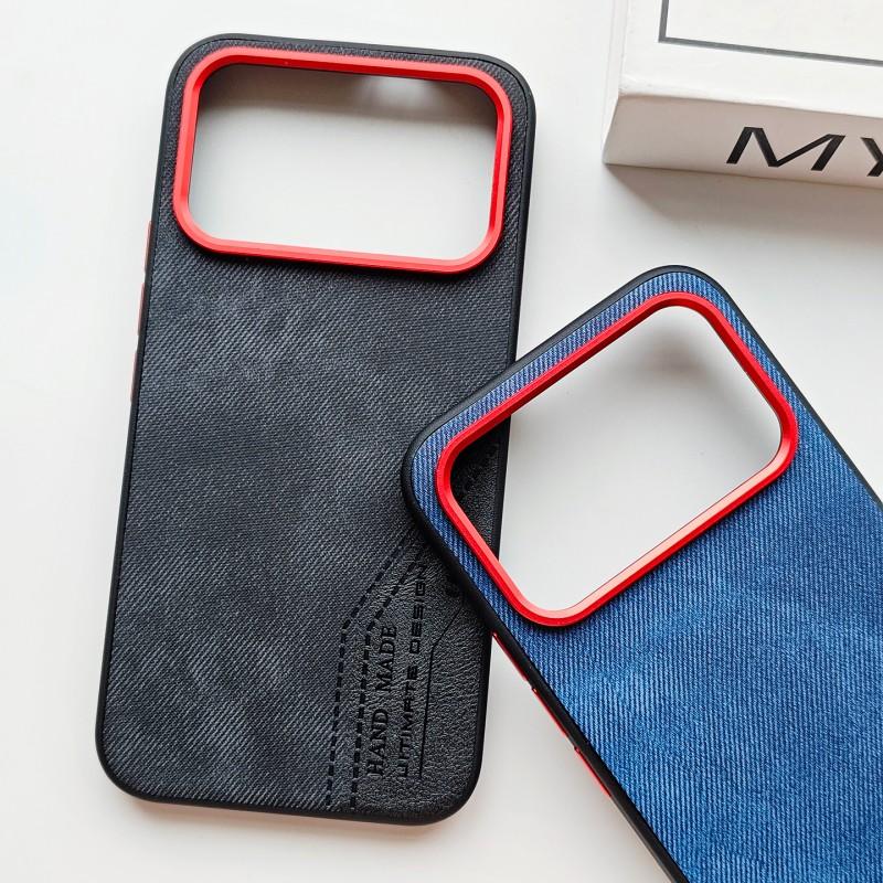For Huawei Mate 80, 80 Pro, 80 Pro Max Phone Case, Denim Style, Leather Texture Design, Two-tone Stitching