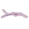 6 Pcs Hair Styling Clips Purple Anti Slip Deformation Proof Hair Sectioning Partition Clips for Dyeing Salon