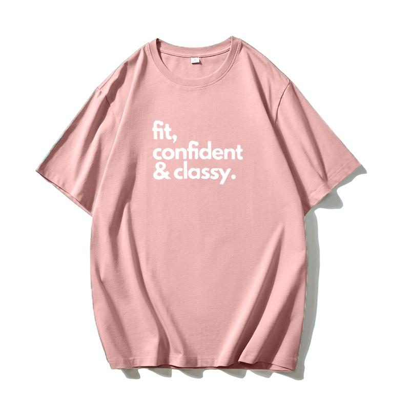 Shellsuning Summer Cotton Letter Printed T-Shirts Women Oversized Casual O-neck Short Sleeve Basic Tees Female Korean All-match Harajuku Tops