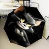 Jerry Adventure Umbrella Folding umbrella, automatic umbrella 8-Frame for Travel, camping Use Gift for Halloween Christmas