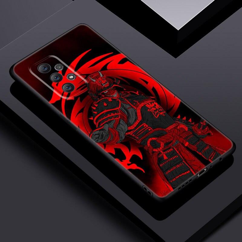Japanese Samurai Art Phone Case For Samsung Galaxy A21 A30 A50 A52 S A13 A22 A32 A33 A53 A73 5G A11 A12 A31 A51 A70 A71 A72