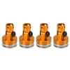 4Pcs RC Magnetic Body Post Invisible Body Shell Post Mount for 1 8 1 10 Remote Control VehicleOrange