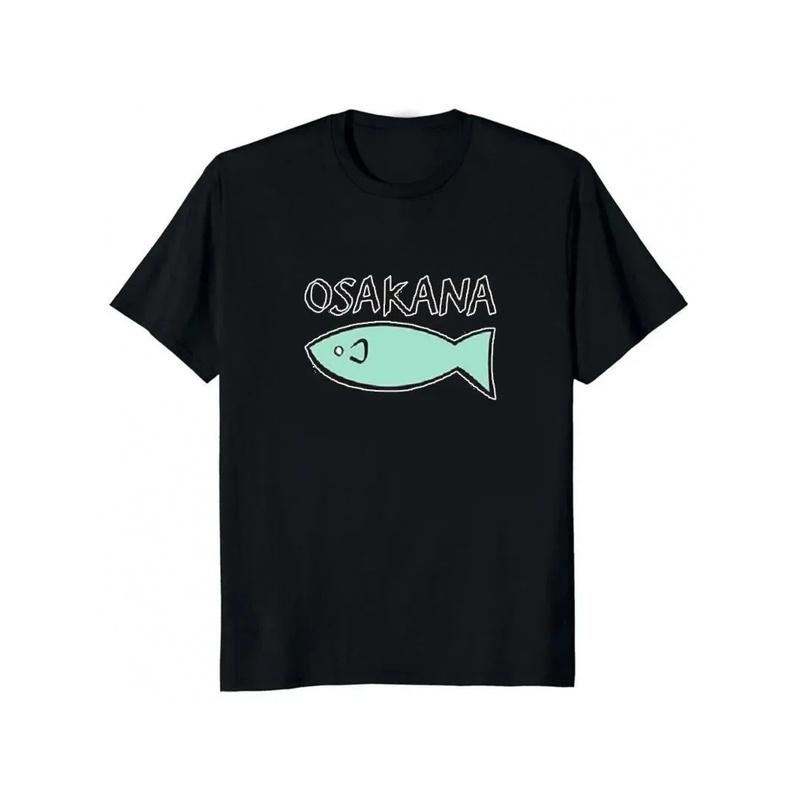 Hot Japan Anime Cos Kinako OSAKANA Casual T-Shirt Unique New Style Printed O-Neck Streetwear For Man Tshirt Summer Cool Soft Tees