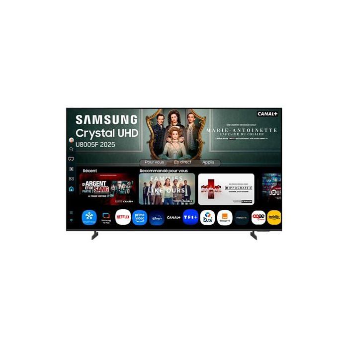TV LED Samsung Crystal TU43U8005F Gaming Hub 109 cm 4K UHD 2025