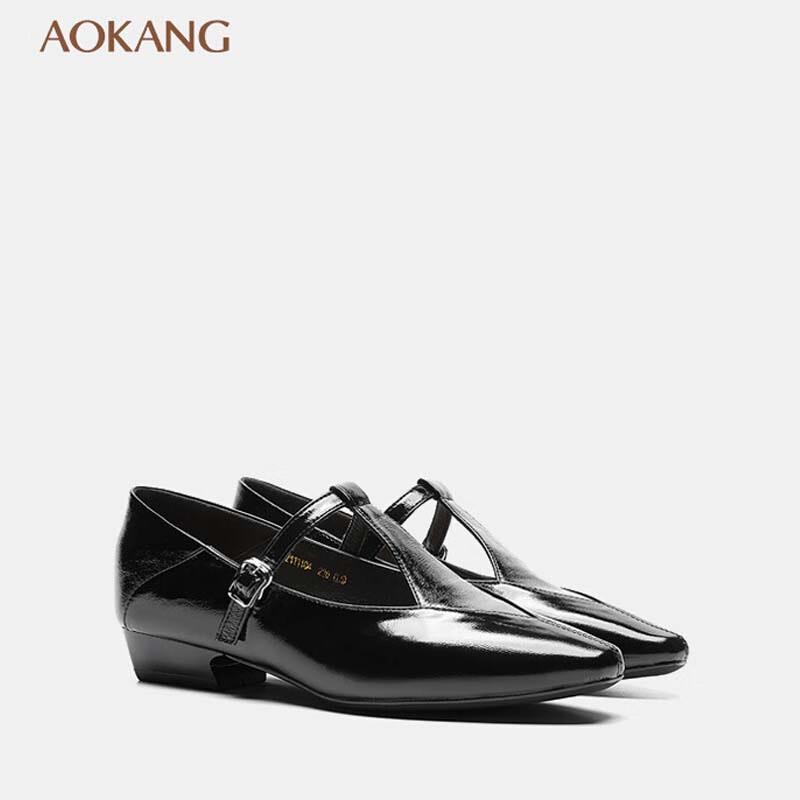 Aokang Women s Mary Jane Shoes 37