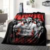 Islam Makhachev Ufc Fighter Sports Action Four Seasons Blanket Customized With Your Name Lightweight And Warm Perfect Gift For Home Office Camping