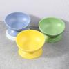 Adjustable Cat Bowl Anti Tipping Large Capacity Pet High Foot Bowl Non-slip Slanted Mouth Pet Drinking Feeder Kitten Puppy