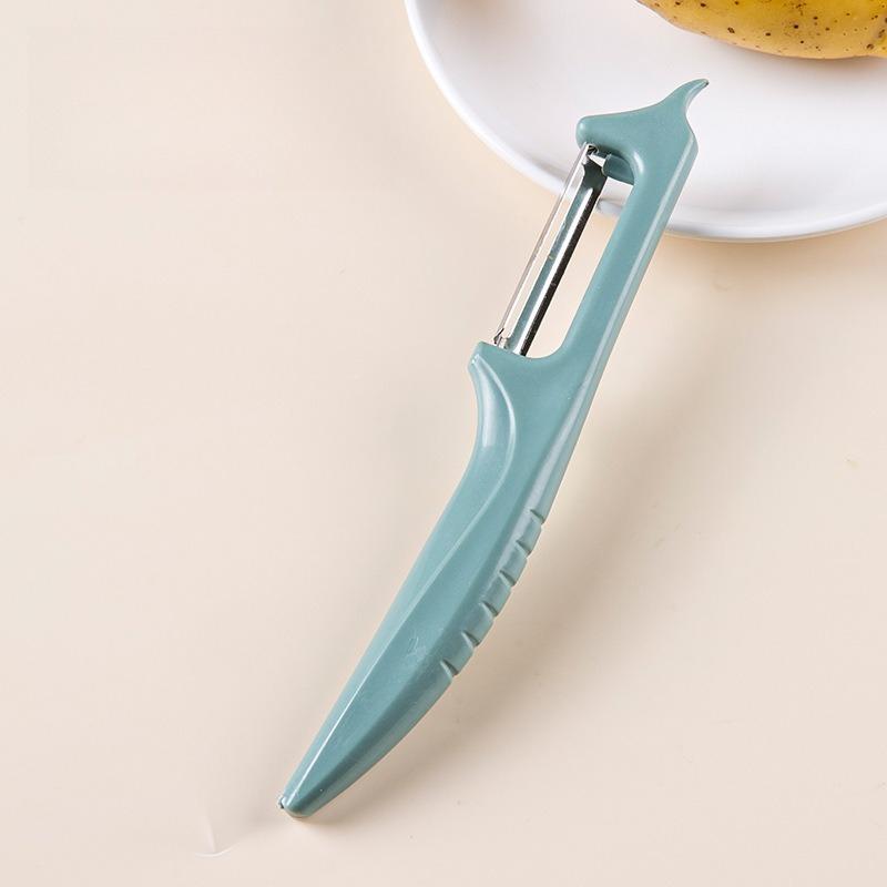 Multi-colored Melon and Fruit Planer Household Kitchen Supplies, Multi-purpose Stainless Steel Vegetable Peeler