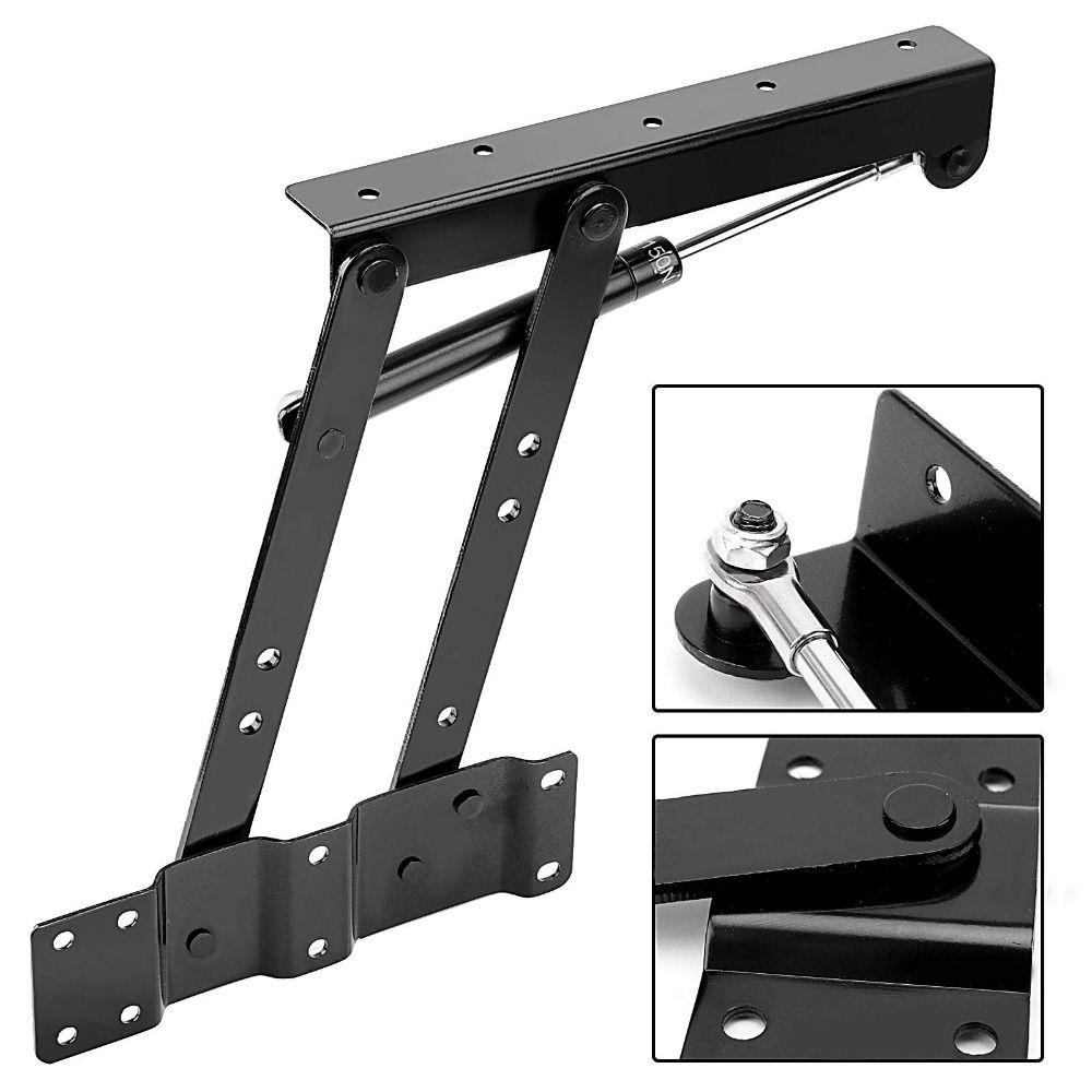 1 pár kovových hydraulických pantů, praktické zvedáky víka stolu, hardware, kování, pant, čajový konferenční stolek