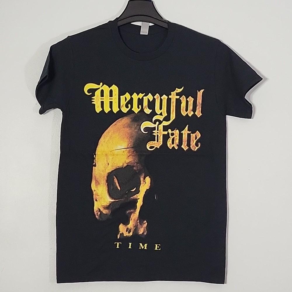 

MERCYFUL FATE Time S SMALL T-Shirt Black Mens Band Logo Unisex T-Shirt XXXL