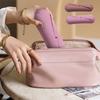 Waterproof Makeup Brush Holder Silicone Cosmetic Brushes Pouch Makeup Bag  Travel