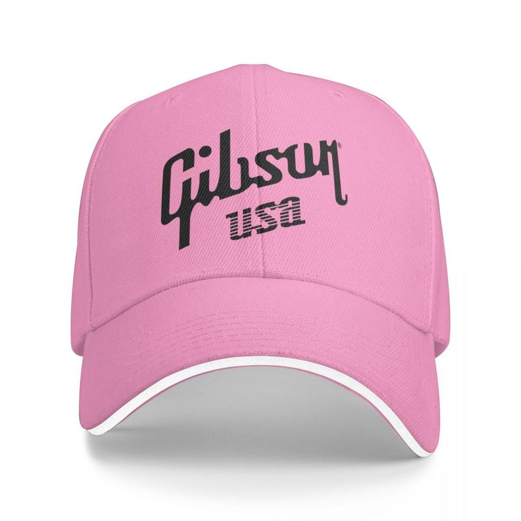 Unisex baseballové čepice Gibsons Music 1894 Logo Outdoor Streetwear Letní sportovní baseballové čepice Hip Hop čepice Kšiltovky