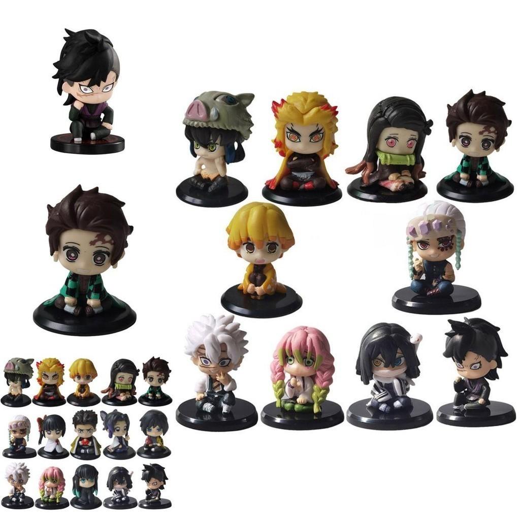 Exquisite Demon Slayer Figure Figurine Doll Collection Featuring Tanjirou Zenitsu Inosuke