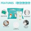 Pet Disposable Dog Boots Waterproof Pet Shoes Breathable Dog Paw Protection Disposable Foot Covers