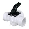 ABS Pool Bypass Valves Adapter Set With 3 Way Connection And Hose Clamps For Filtration Systems Efficient Water Flows