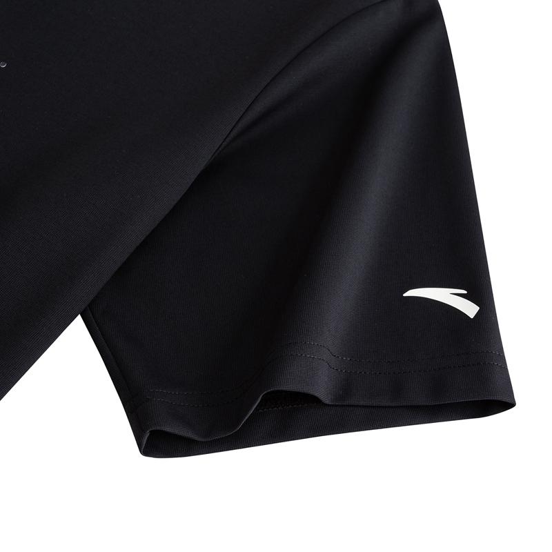 Anta Kyrie Series Basketball Logo Print Classic Simple Fashion Trendy Versatile Casual Comfortable Crew Neck Pullover Loose Couple T-Shirt 972621107-2