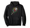 Table Tennis Floral Racket Tennis Player Hoodie