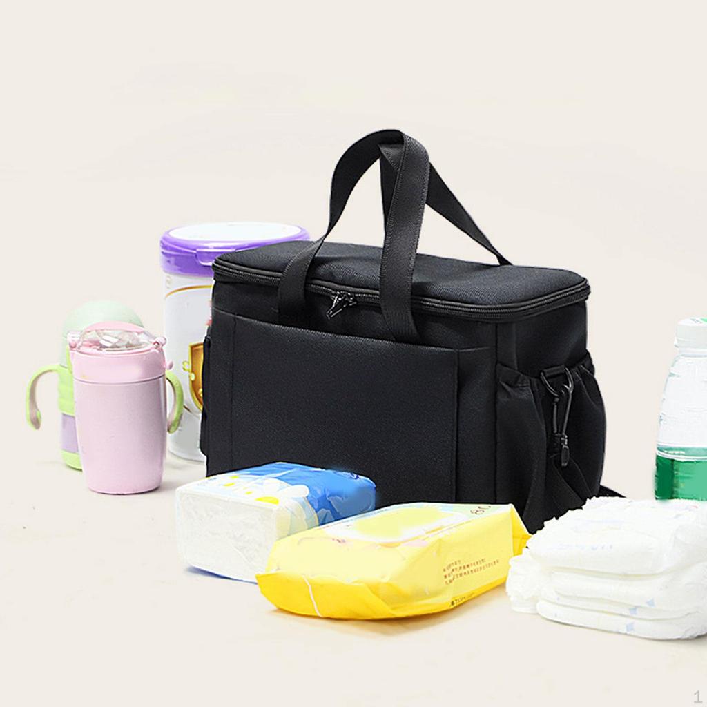 Baby Stroller Organizer Bag Portable Sundries Storage for and Pet Strollers