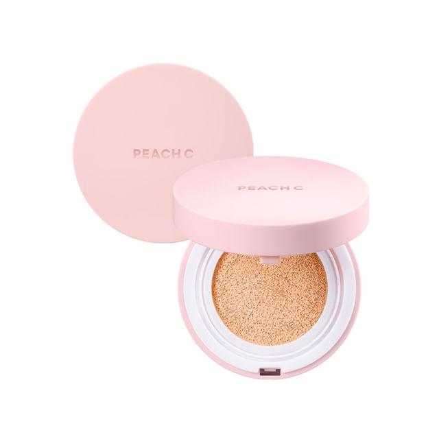 Peach C - Focus On Air Velvet Cushion - 2 Colors #02 Beige