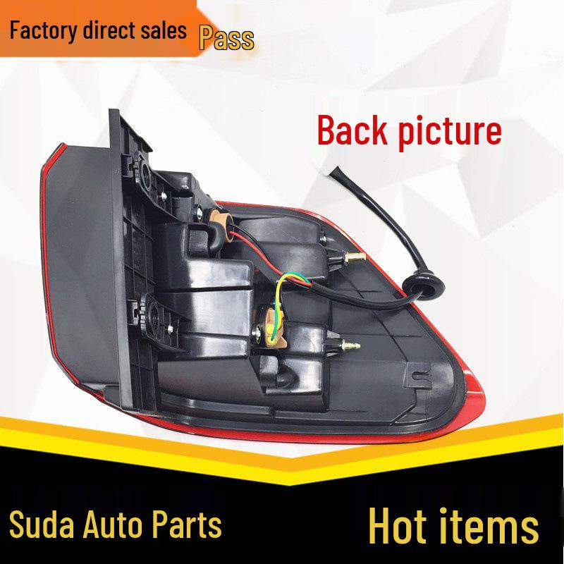 

Compatible with Dongfeng Fengxing S500 and Jingyi S500 Rear Taillight Assembly, Rear Flat Light, and Turn Signal. Standard inner light, passenger side