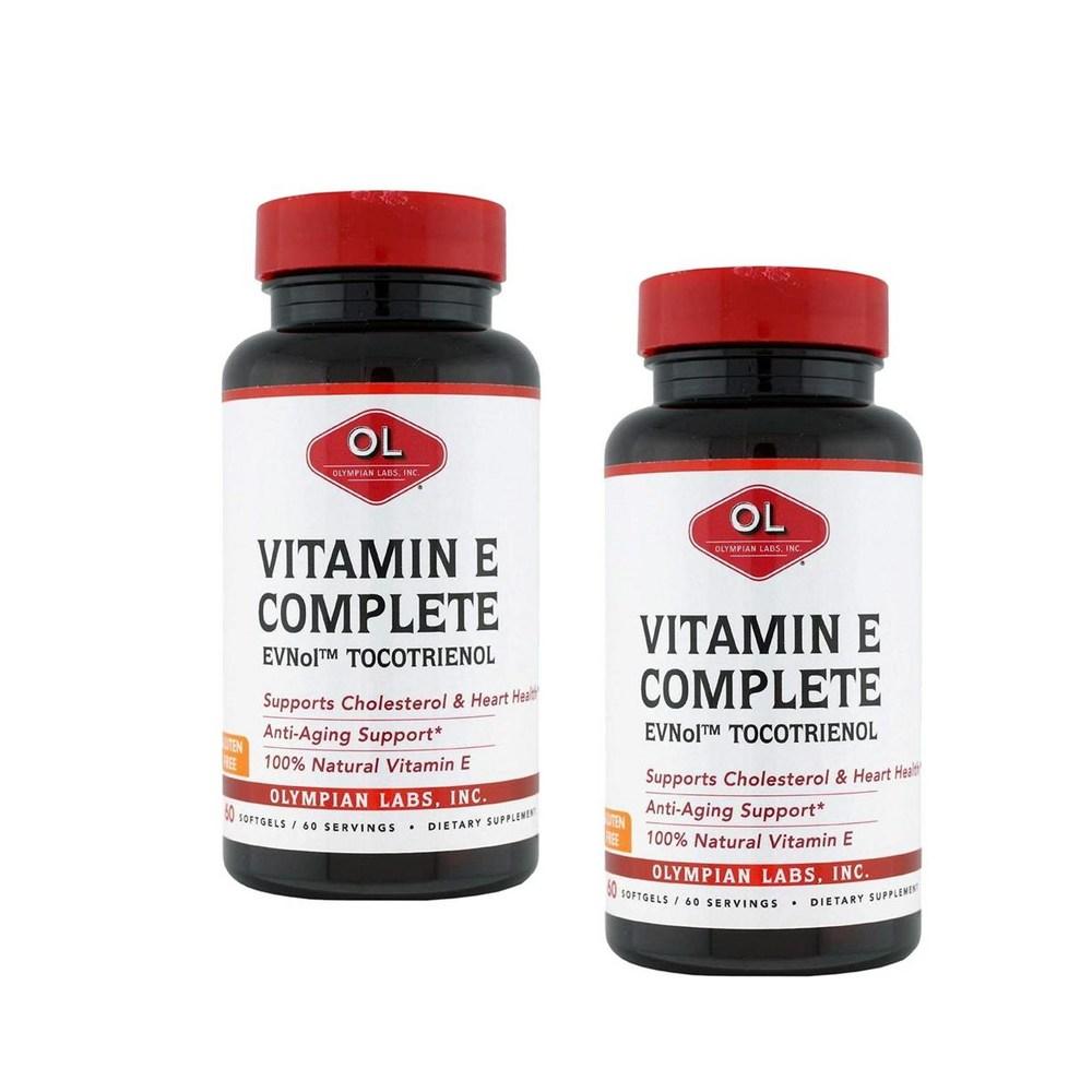 Olympian Labs Vitamin E Complete 200 IU Tocotrienol Softgels E 2 pcs