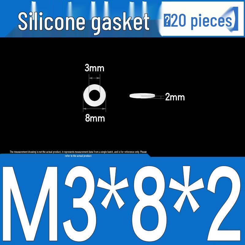 Silicone High-Temp Waterproof Gasket & Shock Absorbing Seal Pad