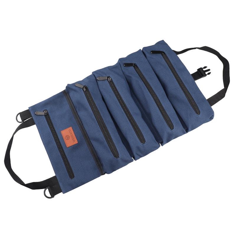 Verschleißfeste Canvas-Werkzeugtasche: Multifunktionaler Hardware-Organizer für Elektriker & Schreiner