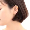 ESTELLE [Official] [Web Exclusive] Women's Earrings in 10K Yellow Gold with Labradorite Drop Motif (Product Code: 0222-8661-0019-0000)