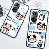 New Cute cow print Phone Case For Huawei P Smart 2021 Y5 Y6 Y7 Y9 Honor 50 20 Pro 10 10I 9 9X Y9S 8 8A 8X 8S 7S Cover