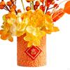 Artificial Bonsai Character Decorative Decoration Bouquet Chinese Year Ornaments Potted Flowers