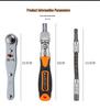 38-in-1 Multifunctional Household Ratchet and Phillips Screwdriver Set