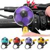 Kids Bicycle Bell Football Shape High Decibel Clear Crisp Sound 360 Degree Rotation Easy Installation Safe Riding Children Scooter Bell