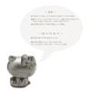 OSK Iron Ball, Silver, Approx. 4.1 x 3.2 x 5cm (H), Hello Kitty, Nanbu Ironware, Nanbu Iron Ball, TBN-1