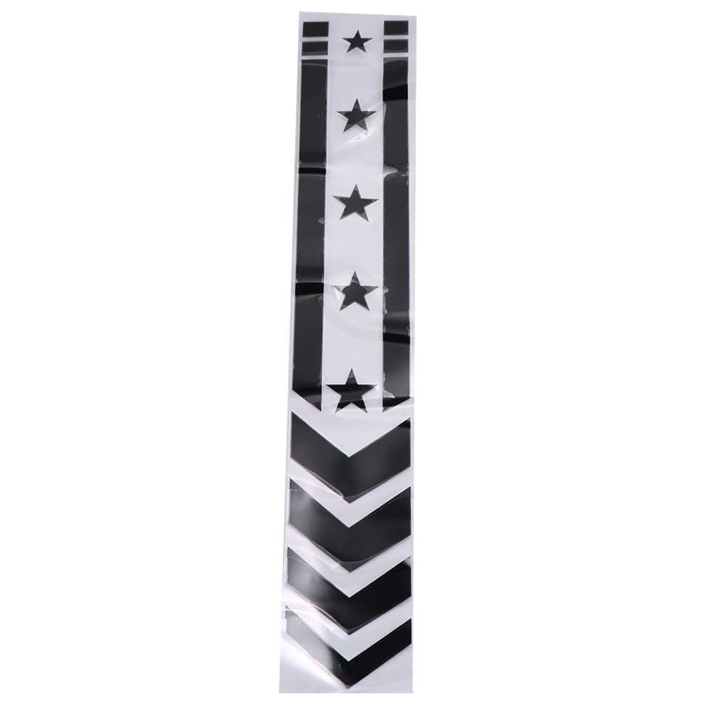 Accessories Motorbike Fender Tape Stickers Safety Warning Tape Motorcycle Fender Stickers Striped Reflective Stickers