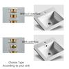 Bathroom Sink Push Down Pop Up Stopper Drain Nowadays, it is popular to use washbasins, drainage pipes, sinks and waste drains