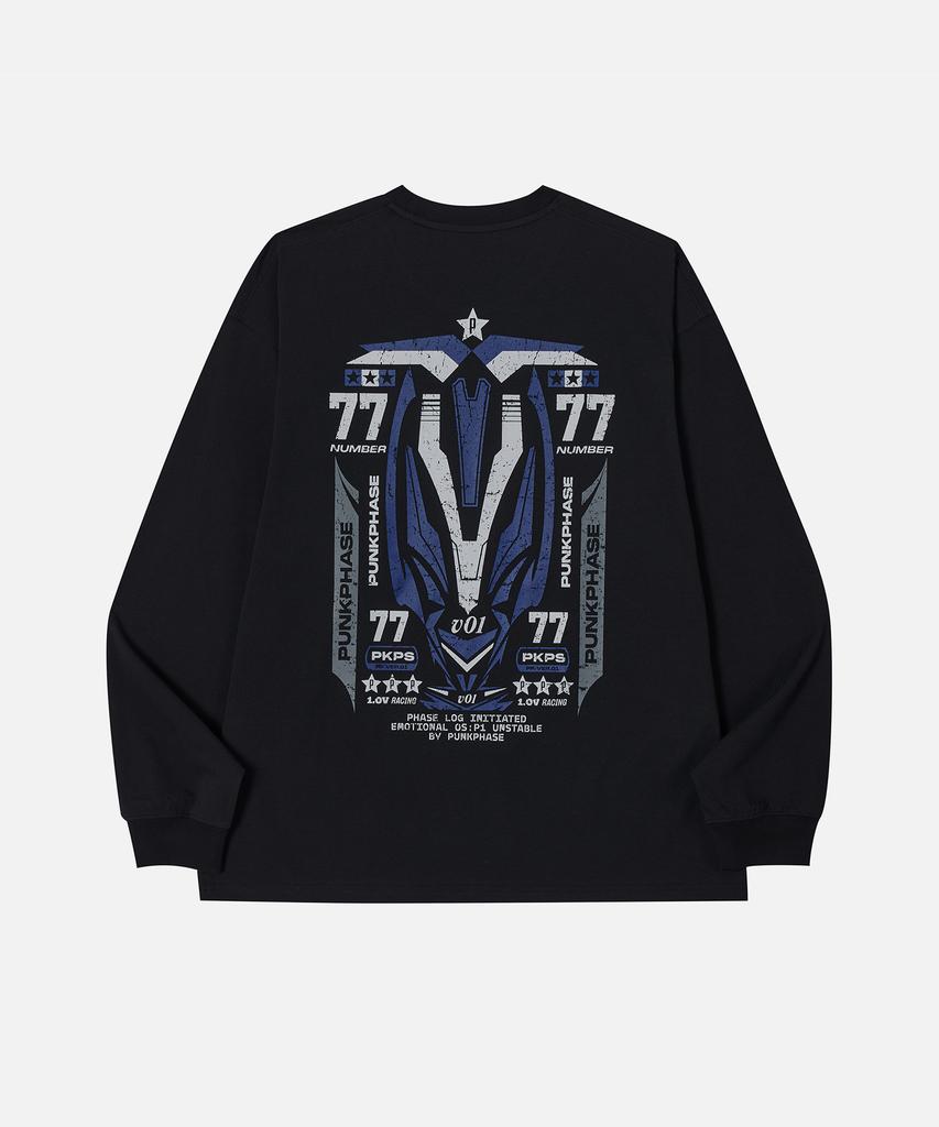 Peongkeupeijeu Phase Racing77 L/S Tee Black