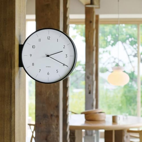 Interform Wall Clock CL-4464BK Arno Black