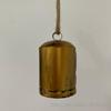 Rustic Copper Christmas Cowbells with Bows and Wreaths