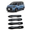 For Toyota Sienta   Car Door Handle Cover Trim Carbon Fiber/Chrome/Black Car-Styling Exterior Parts Accessories