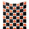 Halloween Flannel Throw Blanket for Couch, Cozy Holiday Decor for Bed and Sofa