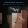 HornsX1 Right-Handed RGB Ergonomic Gliding Palm Rest for Mouse, Wrist Rest Pad, 3 RGB Lighting Modes, Reduce Wrist Pain, Anti-Fatigue, for