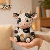 Proyecto de Costura con Tela Floral Patchwork Ratón Kit DIY, Set de Manualidades Hecho a Mano con Tela, Relleno y Botones Lindos de Decoración de Peluche, Adorno Relleno