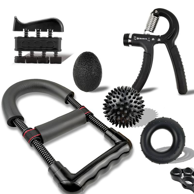 Griffkraftgerät, Fünf-Finger-Trainingsgeräte-Set, Griffkreis, Handkraft-Übung, Armkraftgerät, Fitness-Gruppen-Set, Handgelenk-Kraftgerät