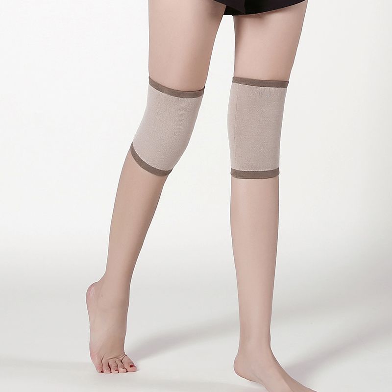 Unisex Sports Knee Warmers Anti-Slip Thin Traceless for Air-Conditioned Rooms Knee Joint Cold Protection