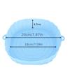 Air Fryer Pfanne Silikonkorb Airfryer Ofen Backen Silikonblech Wiederverwendbarer Airfryer Topf Pfanne Einlage Form Pizza Frittiertes Hähnchen Pfanne