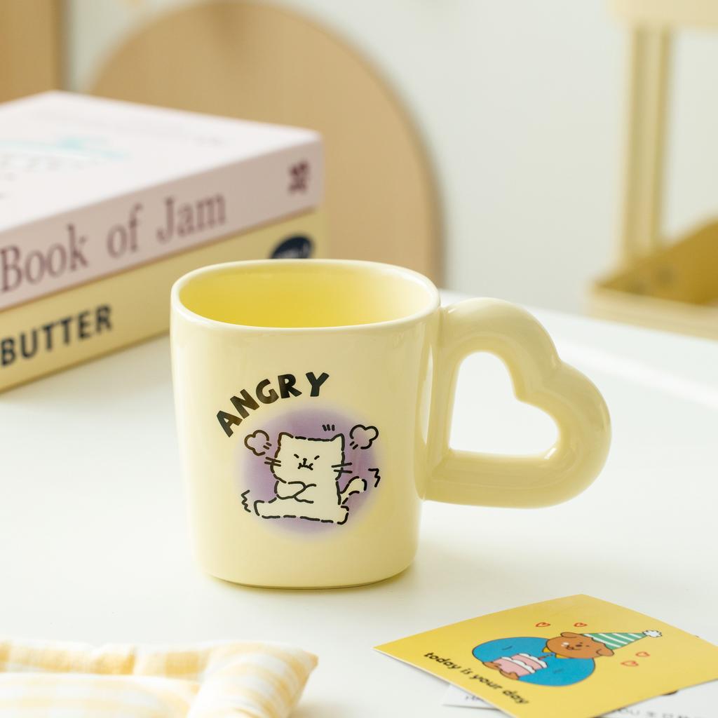 Cute Cat Mug High Looking Ceramic Cup Souvenir Gift Cup for Best Friend Birthday Cup for Girls Water Cup