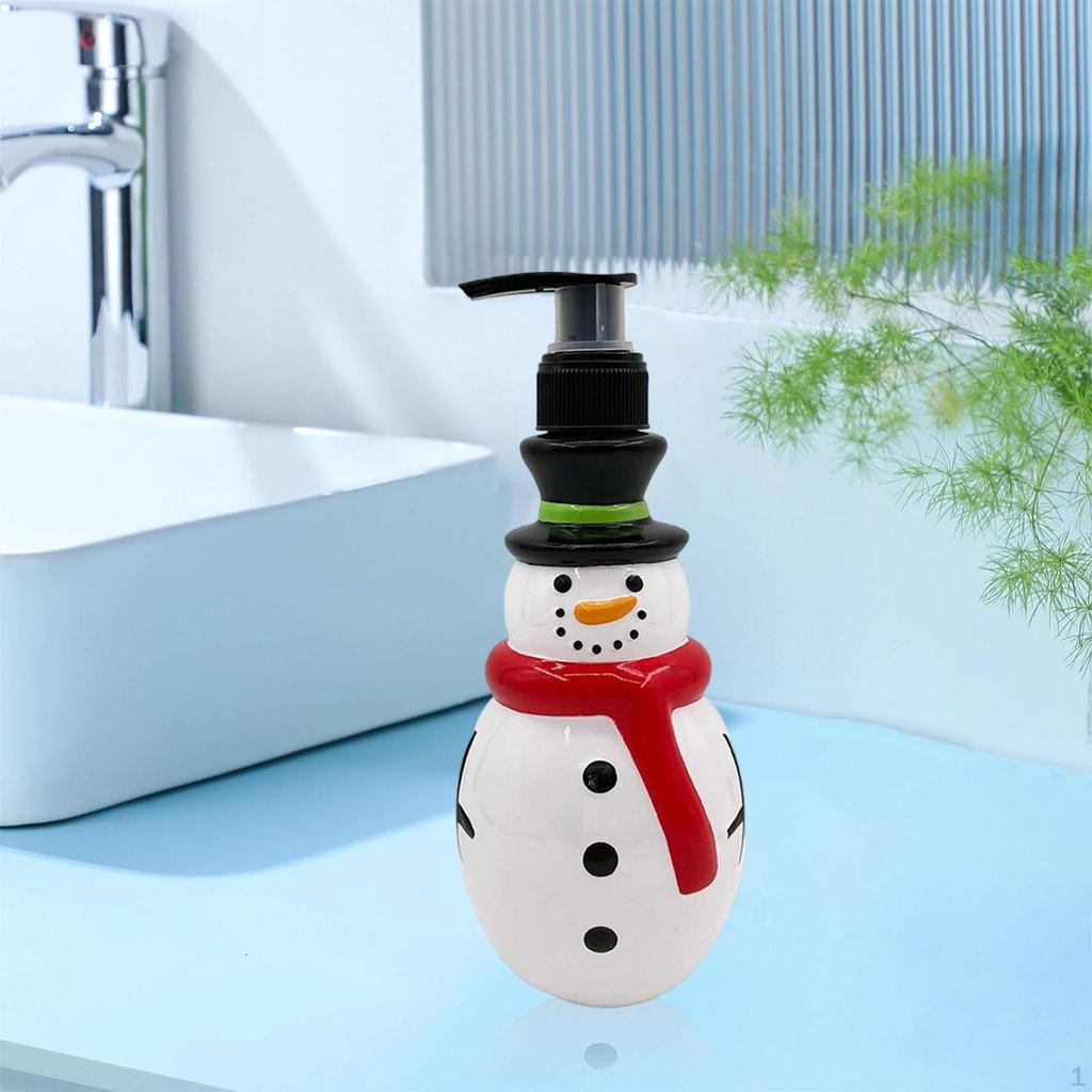 Weihnachten Handseifenspender Deko Neuheit Cartoon Robust Flüssigkeitsbehälter Shampoo