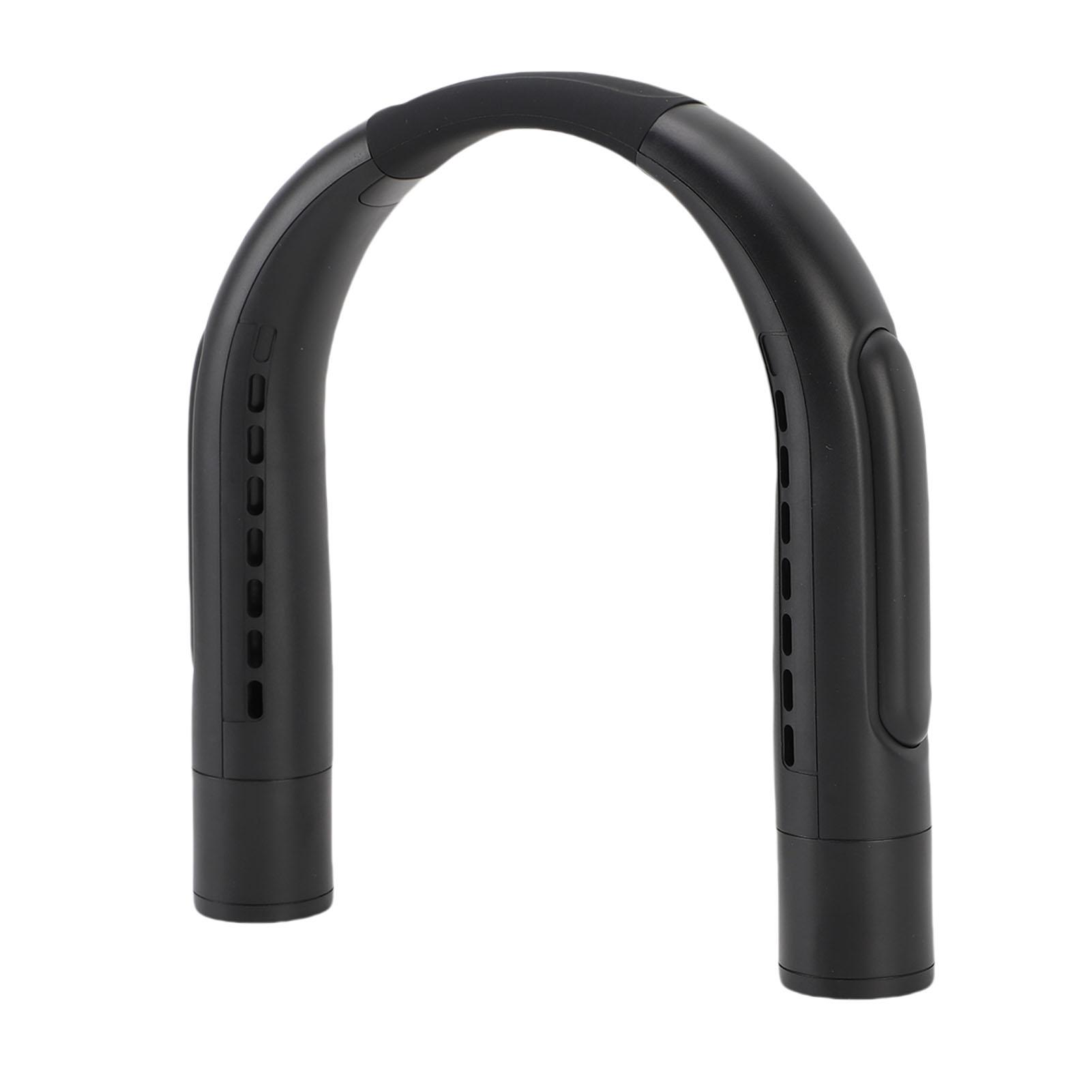 

Portable Neck Fan 3 Speed Quiet Lasting Rechargeable Wearable Fan for Travel Beach Camping Cycling