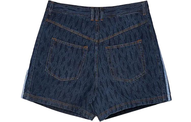 adidas Ivy Park Monogram Denim Shorts All Gender H61702