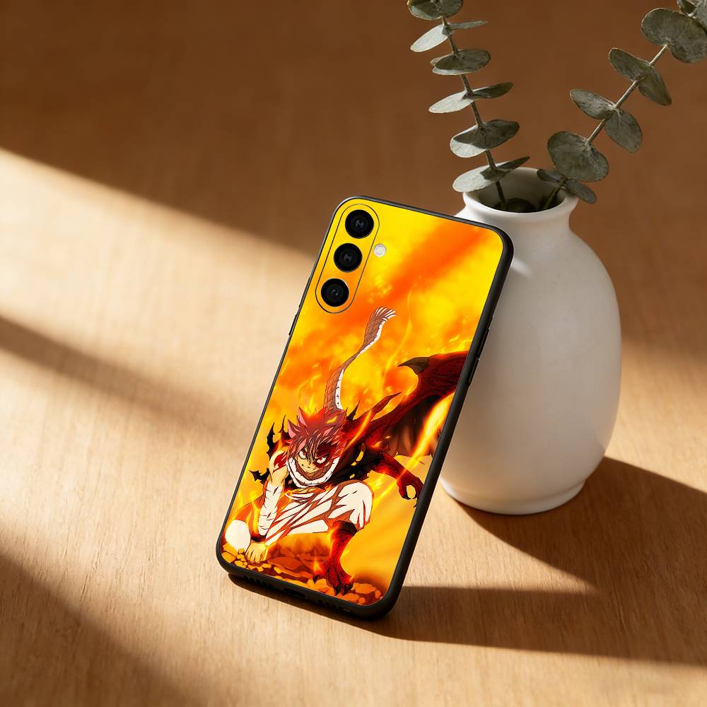 

F-Fairy Comics TailS Anime Phone Case For Samsung Galaxy A20,21s,22,31,32,52,53,72,73,80,91 Soft Black Shell Samsung a32 4g